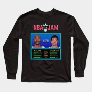 NBA JAM - CLASSIC - THE BEST DUO's EDITION_Karl&John Long Sleeve T-Shirt